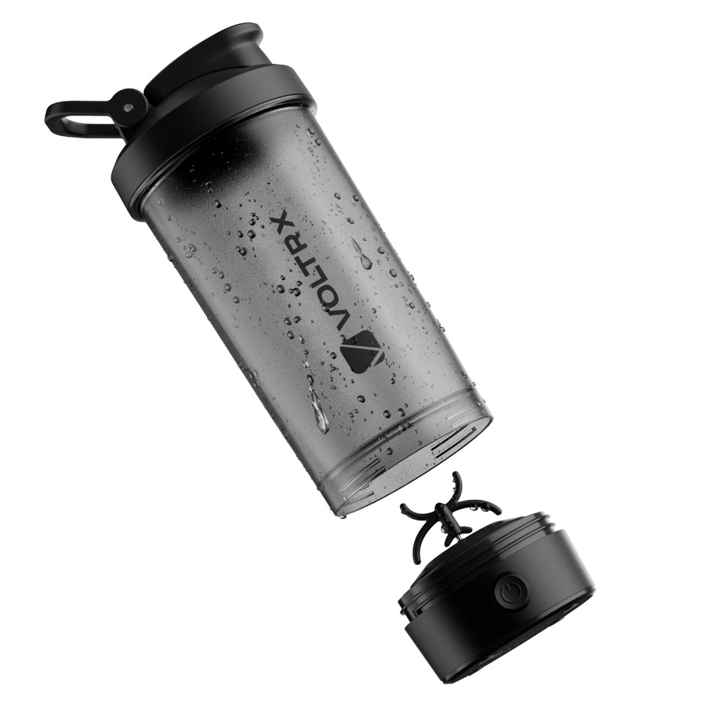 볼트렉스 전동 프로틴 쉐이커 보틀 물병 물통 헬스 보충제 단백질 쉐이크통 700ml, 블랙 - 상세 이미지 2