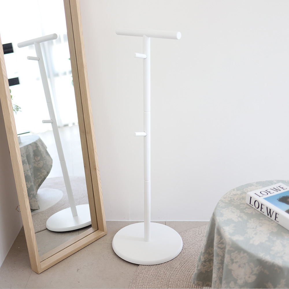 트리스토어 레브 원목 가방행거 현관 아이방 소품걸이 틈새 행거