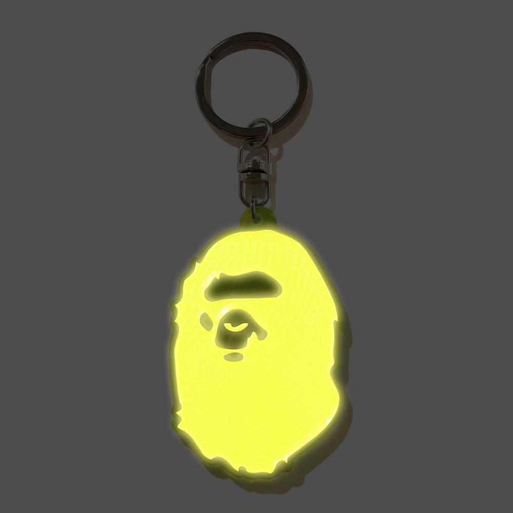 베이프 키체인 APE HEAD REFLECTIVE KEYCHAIN 1L20-182-013 - 상세 이미지 5