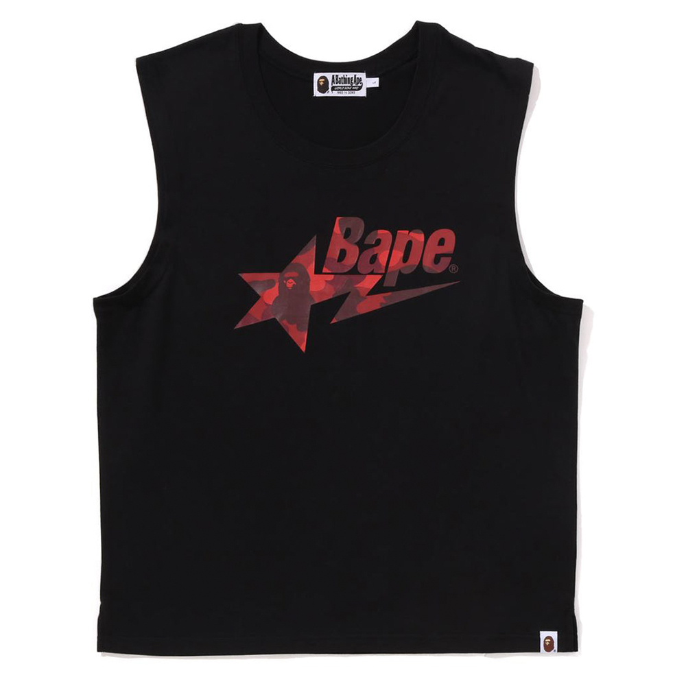 베이프 나시 COLOR CAMO STA TANK TOP 1L80-108-001 - 상세 이미지 2