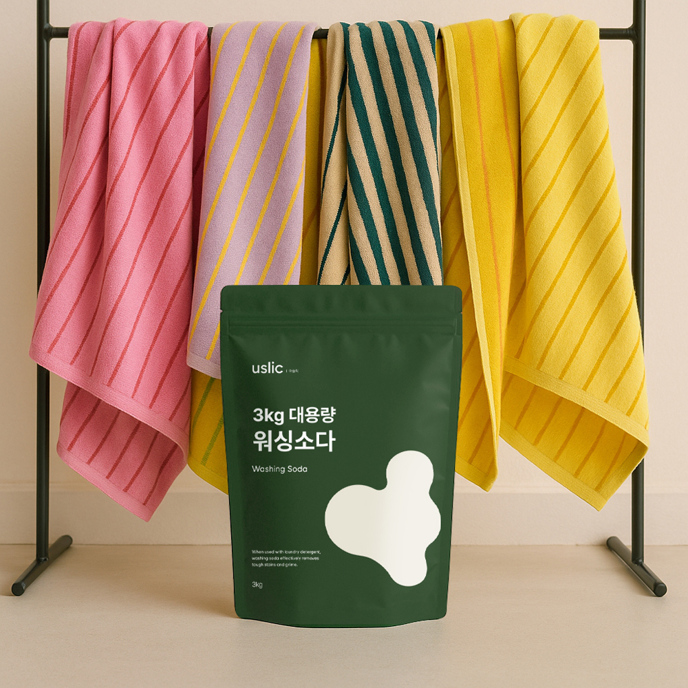 어슬릭 워싱소다 탄산소다 탄산나트륨 강알칼리세제 염기성 3kg, 1개 - 상세 이미지 4
