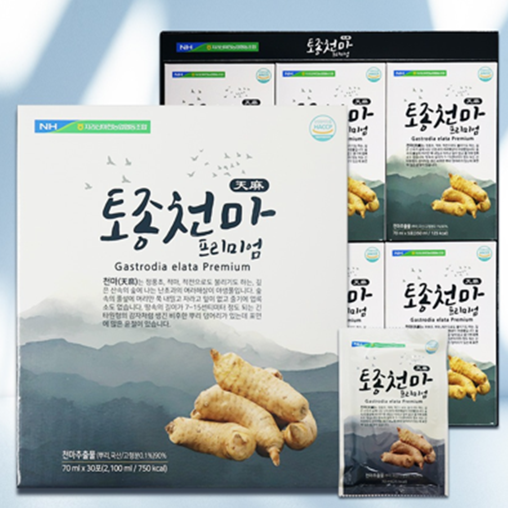 지리산마천농협 프리미엄 천마 즙 70ml 30포 1박스 국산 진액 액기스 추출액 효능 선물 - 상세 이미지 2