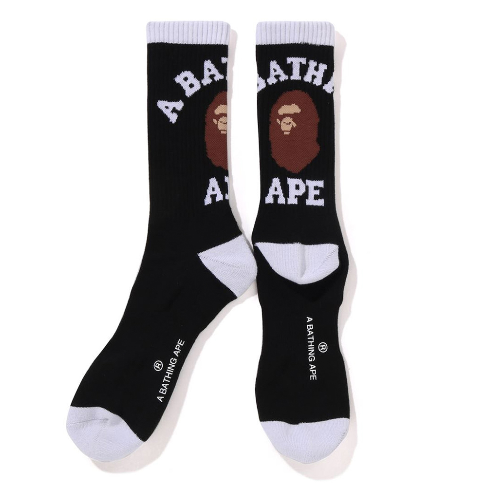 베이프 양말 COLLEGE SOCKS 1L80-184-003 - 메인 이미지