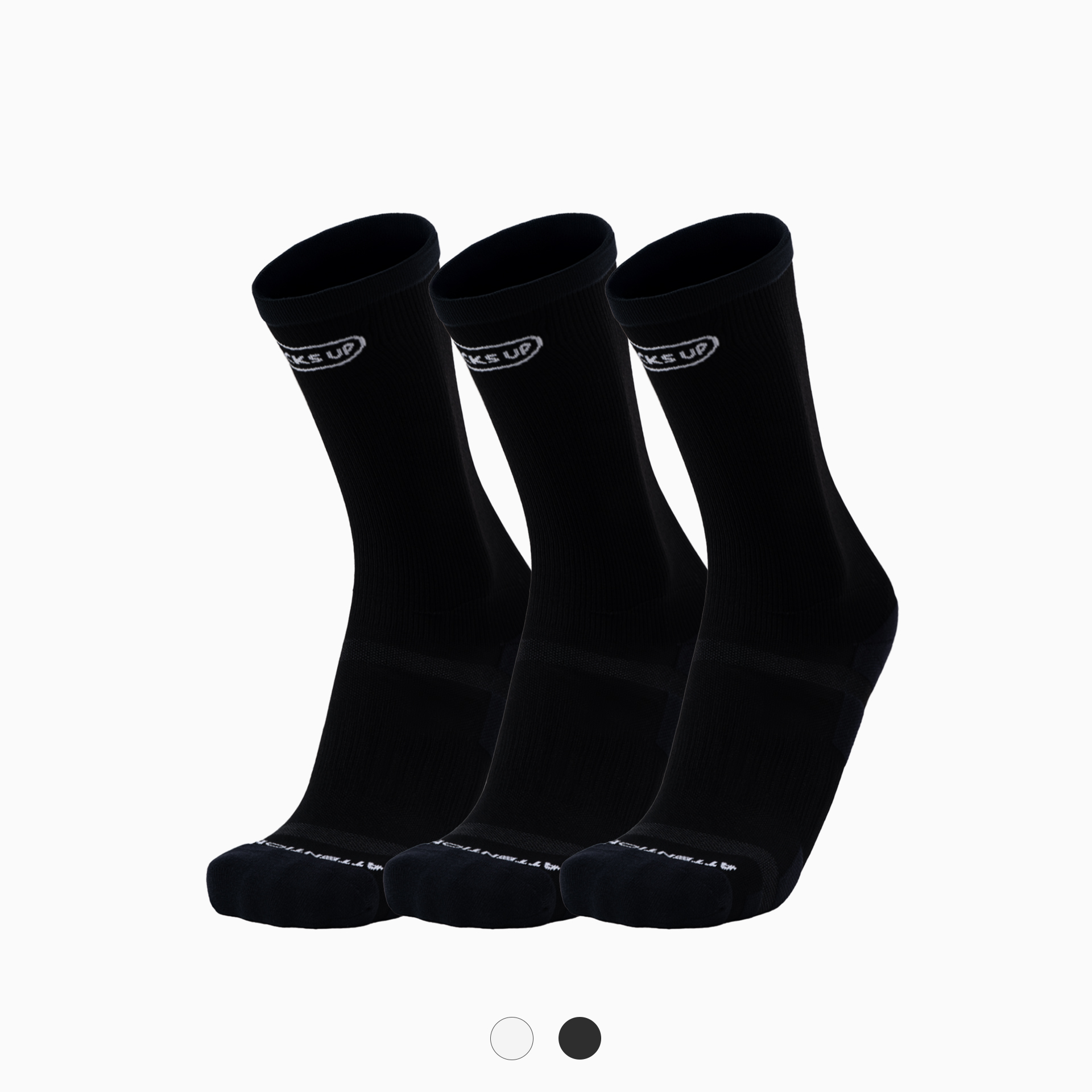 [삭스업] 어텐션 드라이 러닝 크루삭스 PRO 3PACK - 상세 이미지 2