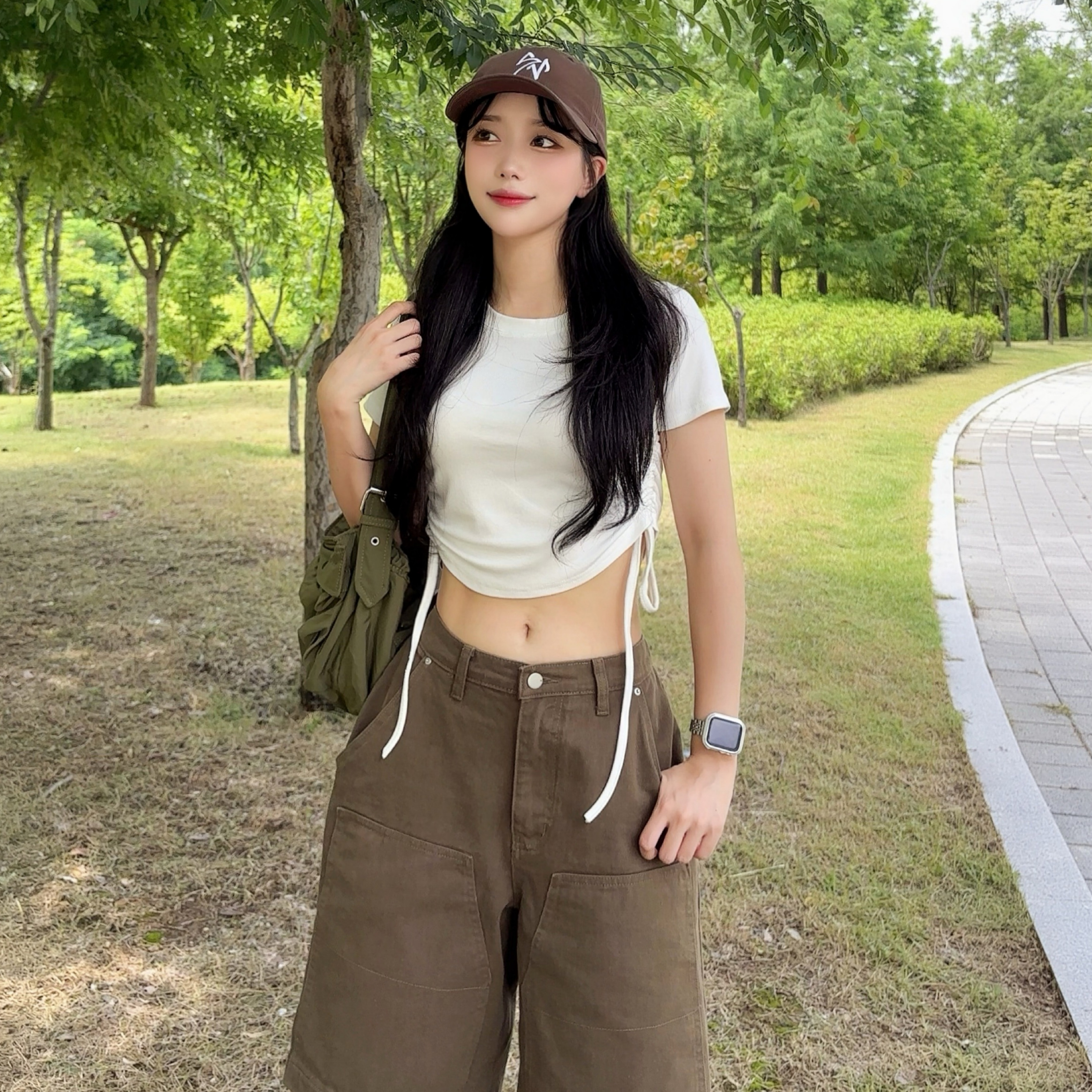 스트레인지 빌런 인플루언서 볼캡 004 얼굴작아보이는 빅사이즈 깊은 대두 모자 이미지 7