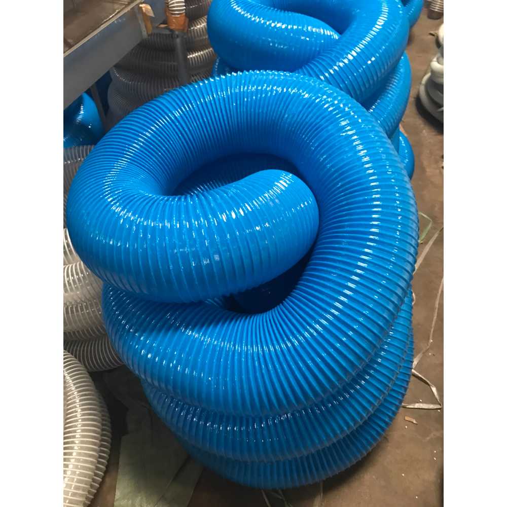 PVC 주름관 호스 집진기 엑셀관 배기파이프 덕트 환기 100mm - 상세 이미지 4