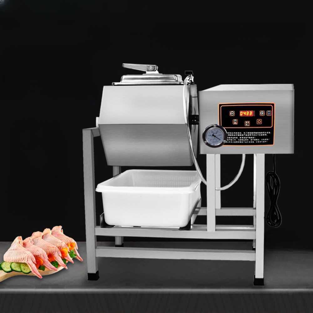 진공 염지기 업소용 고기 염지 숙성기 마리네이드 35kg 원형 전자 절임기 - 상품 이미지