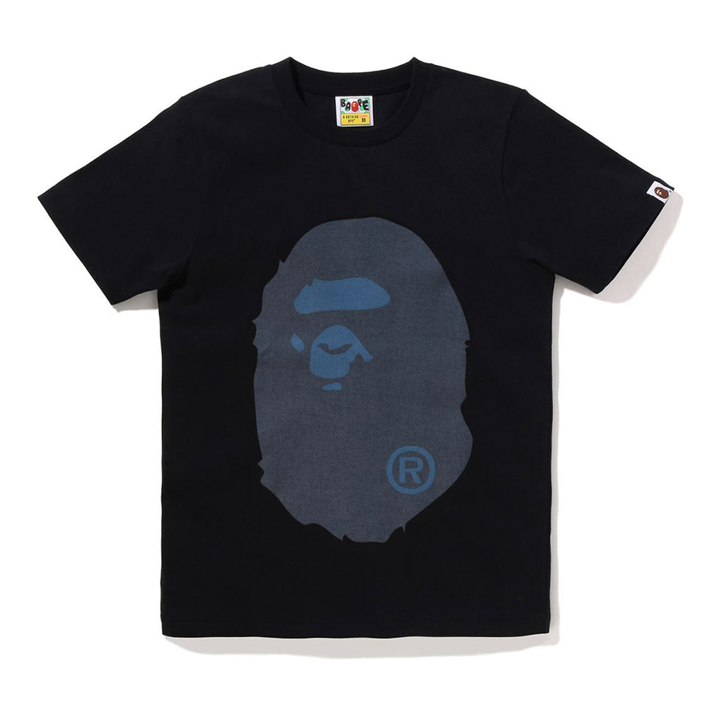 베이프 우먼즈 반팔티 DENIM BIG APE HEAD TEE 1L80-210-069 - 상세 이미지 4