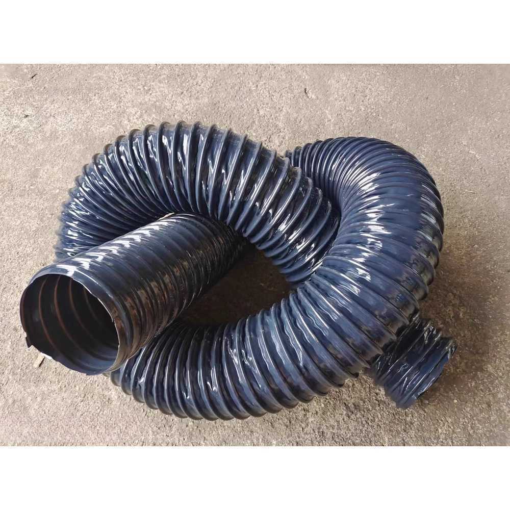 PVC 주름관 호스 집진기 엑셀관 배기파이프 덕트 환기 100mm - 상품 이미지