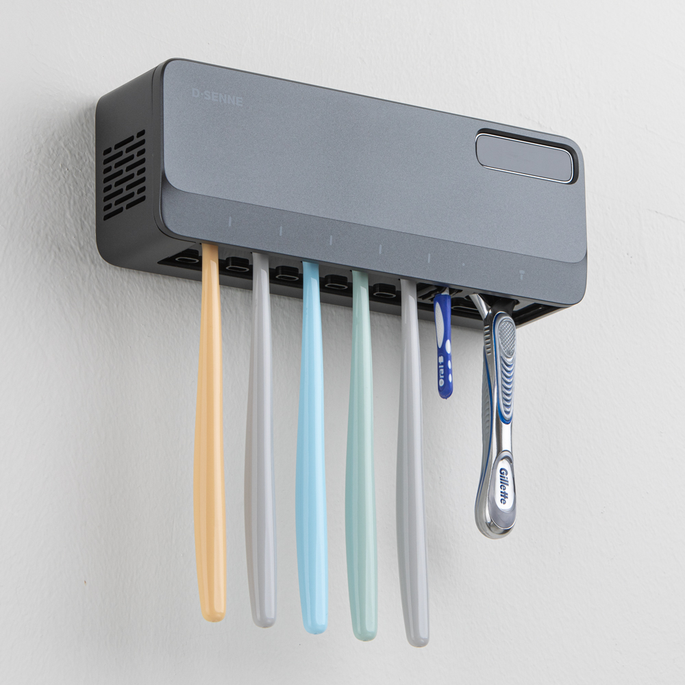 디센느 무선 칫솔 살균기 가정용 휴대용 온열 열판 UV USB 소독기 면도기 건조기 이미지 3