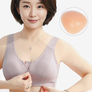 더바디시크릿 케어속브라 유방암 실리콘 패드 브라 착용 후기 | 사이즈/핏 총정리 - 상품 이미지 1