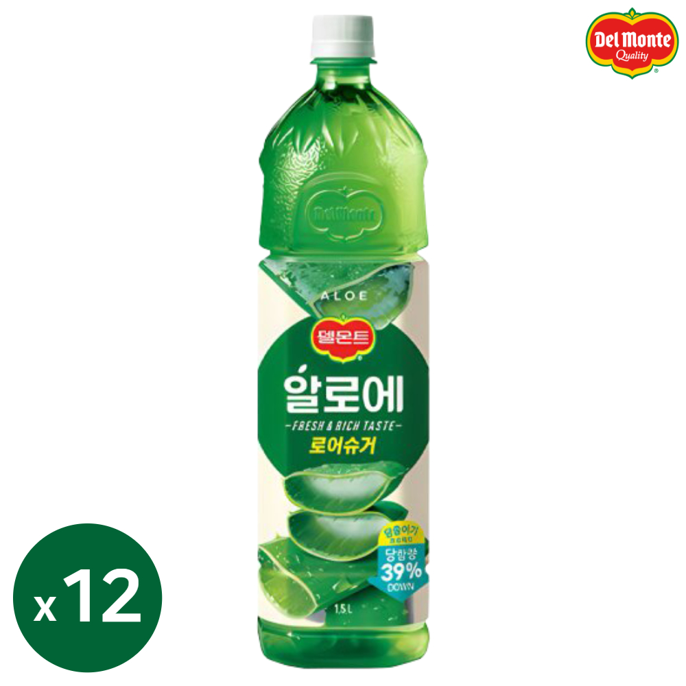 델몬트 주스 오렌지 100 포도 망고 알로에 토마토 매실 쥬스 1.5L 6입 세트 1개씩 - 상세 이미지 5
