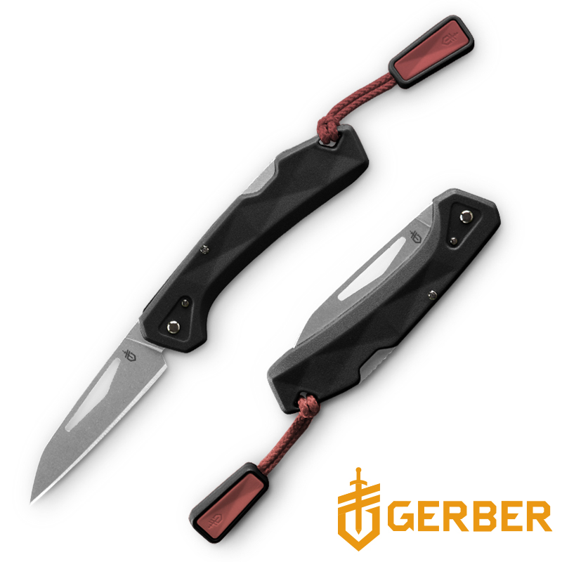 GERBER LST 미니(F) 블랙 폴딩 나이프 - 메인 이미지