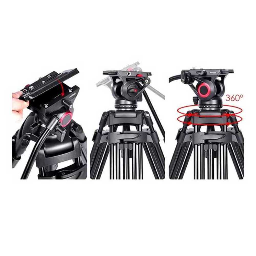 카메라 슬라이더 레일 촬영 무빙 트랙 동영상 장비 MTT601II-AL(153+유압헤드) - 상세 이미지 2