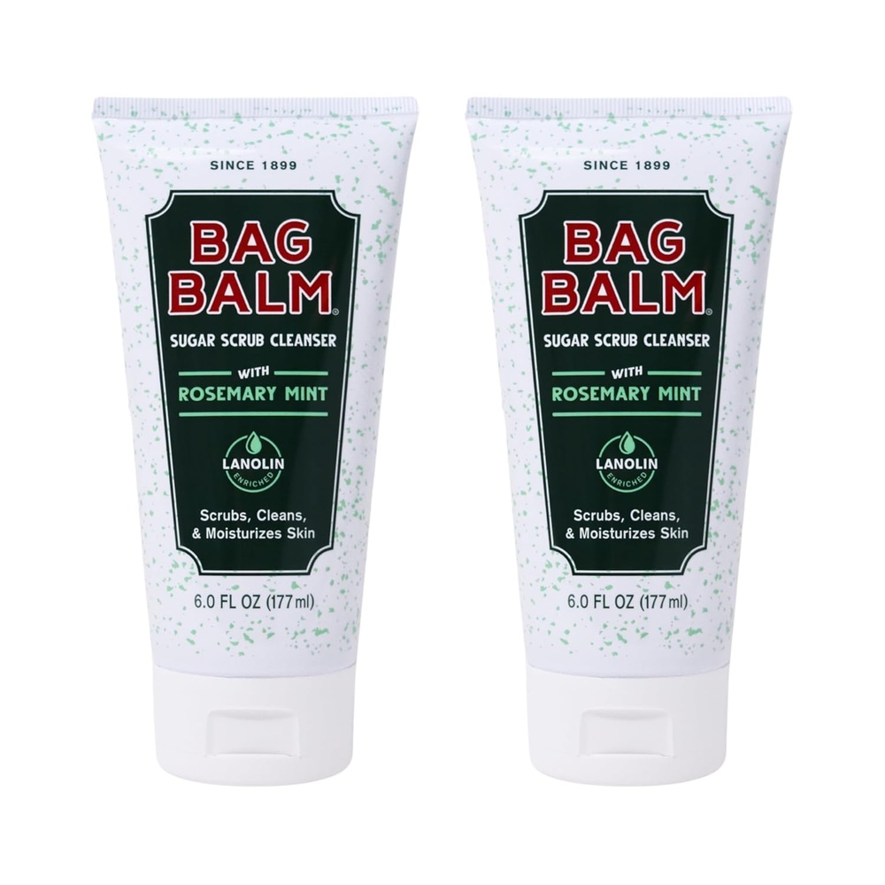 Bag Balm 백밤 로즈마리 민트 슈가 스크럽 폼클렌저 2개 - 상품 이미지
