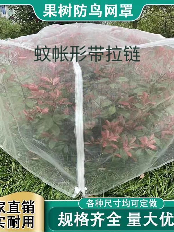 블루베리 그물망 대형 포장 메쉬 참새 새망 그물 1m 너비 1m 지퍼 1m - 상세 이미지 2