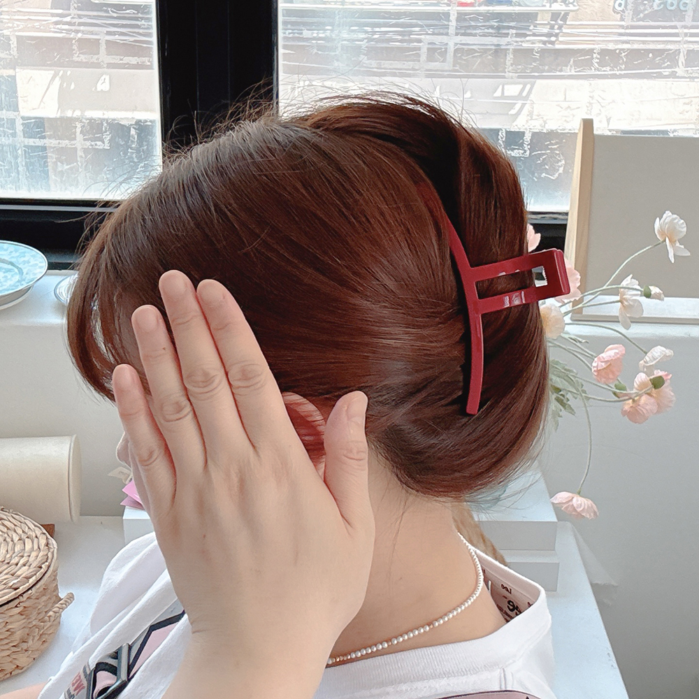 프랑스일자대형집게핀 머리핀 올림머리 헤어집게핀 헤어악세사리 삔 CREATIONFRANCE 이미지 7