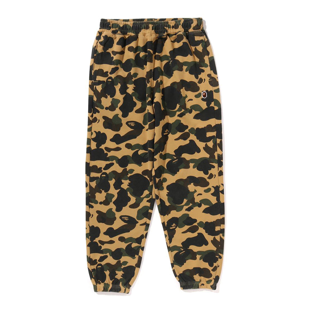 베이프 바지 1ST CAMO ONE POINT RELAXED FIT SWEAT PANTS 1L80-152-320 - 상세 이미지 3
