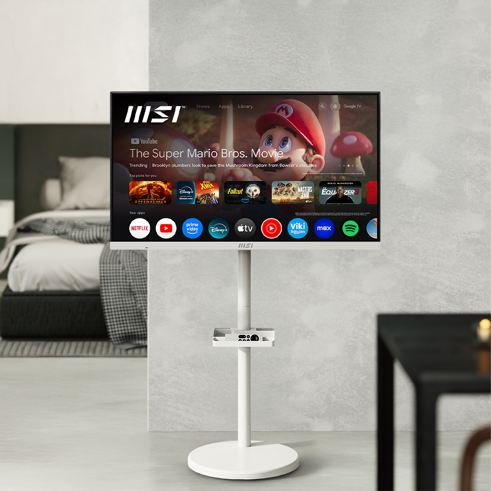 MSI 삼텐바이미 이동식 모니터 TV 스탠드 거치대 43인치 엘리베이션 - 상세 이미지 2