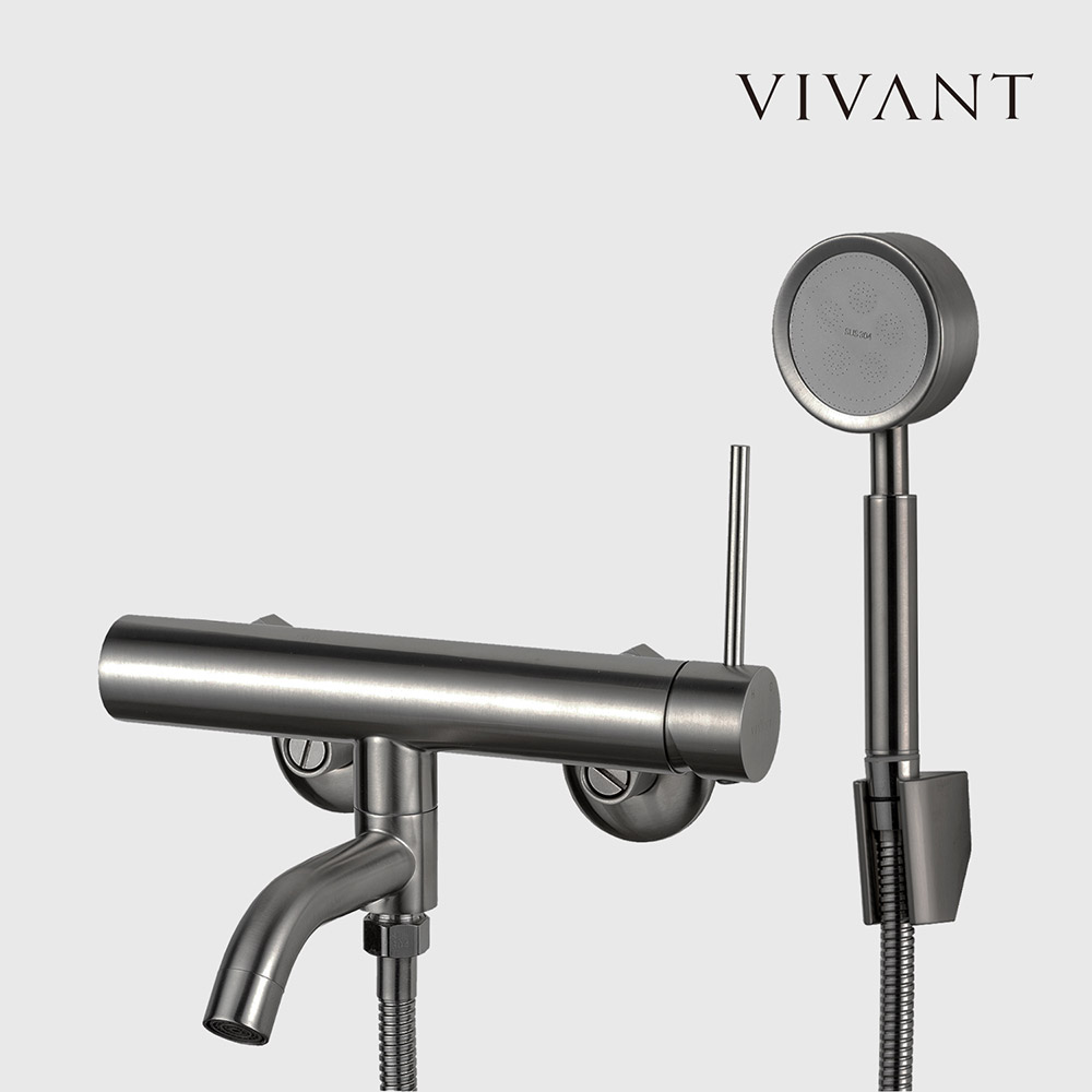 욕실샤워기 VAR600 MS메트실버 그레이 욕조수전 거치대 각도조절 비반트 VIVANT - 상세 이미지 2