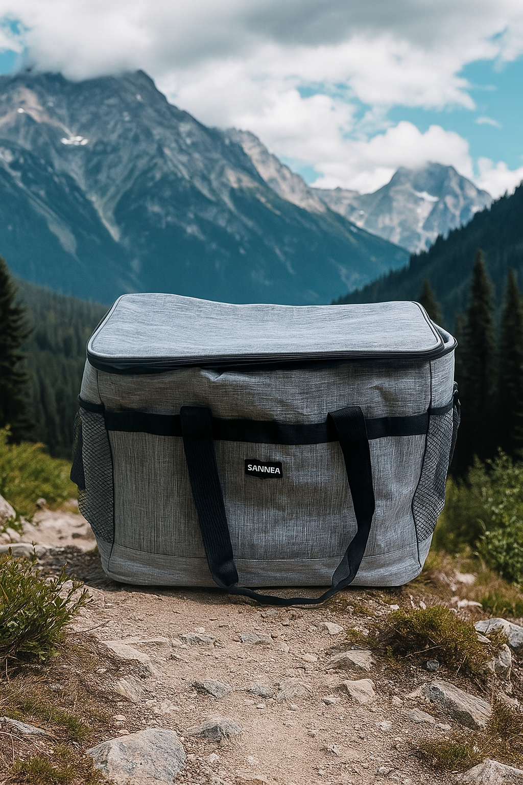 모아 쿨러백 캠핑 아이스박스 보냉 보온 가방 18.5L 32L 그레이