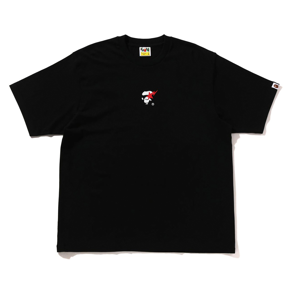 베이프 반팔티 STA APE FACE RELAXED FIT TEE 1L80-110-321 - 상세 이미지 2