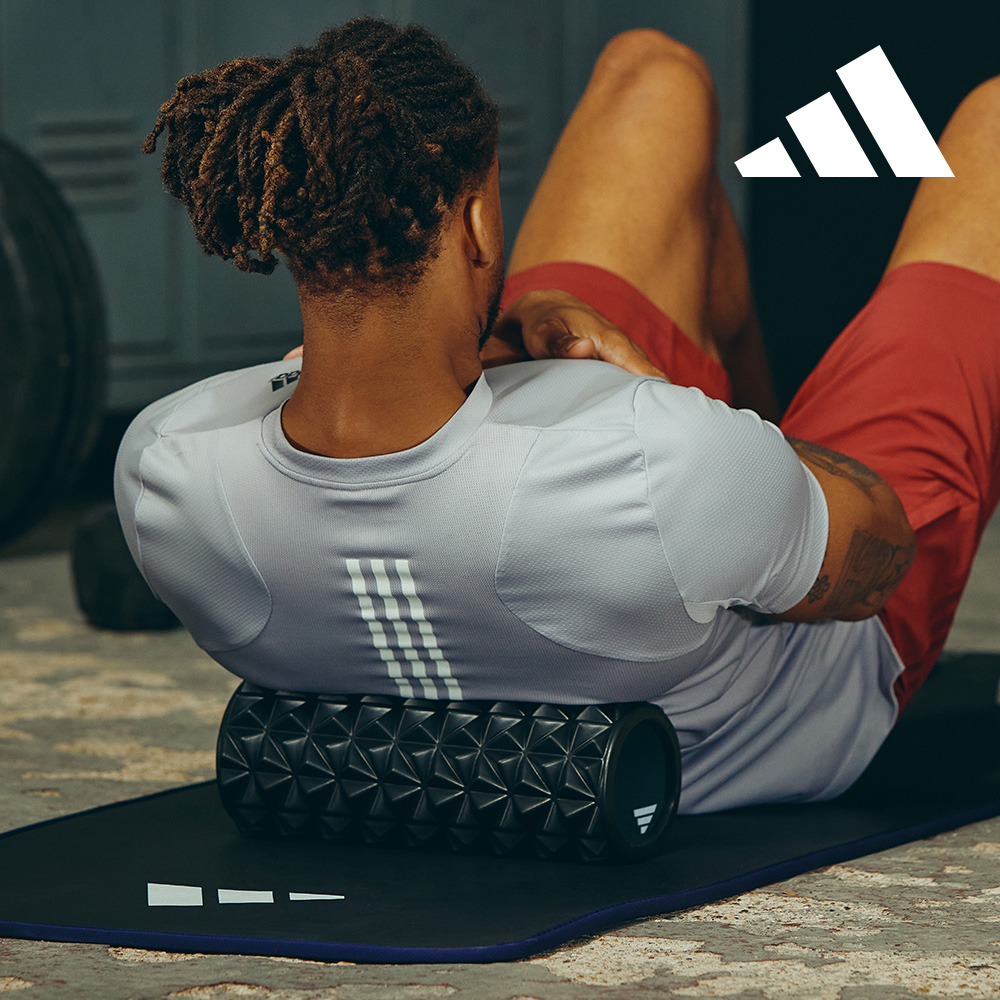 아디다스 에센셜 EVA 폼롤러 돌기 33cm 미니 종아리 목 필라테스 요가 스트레칭 마사지