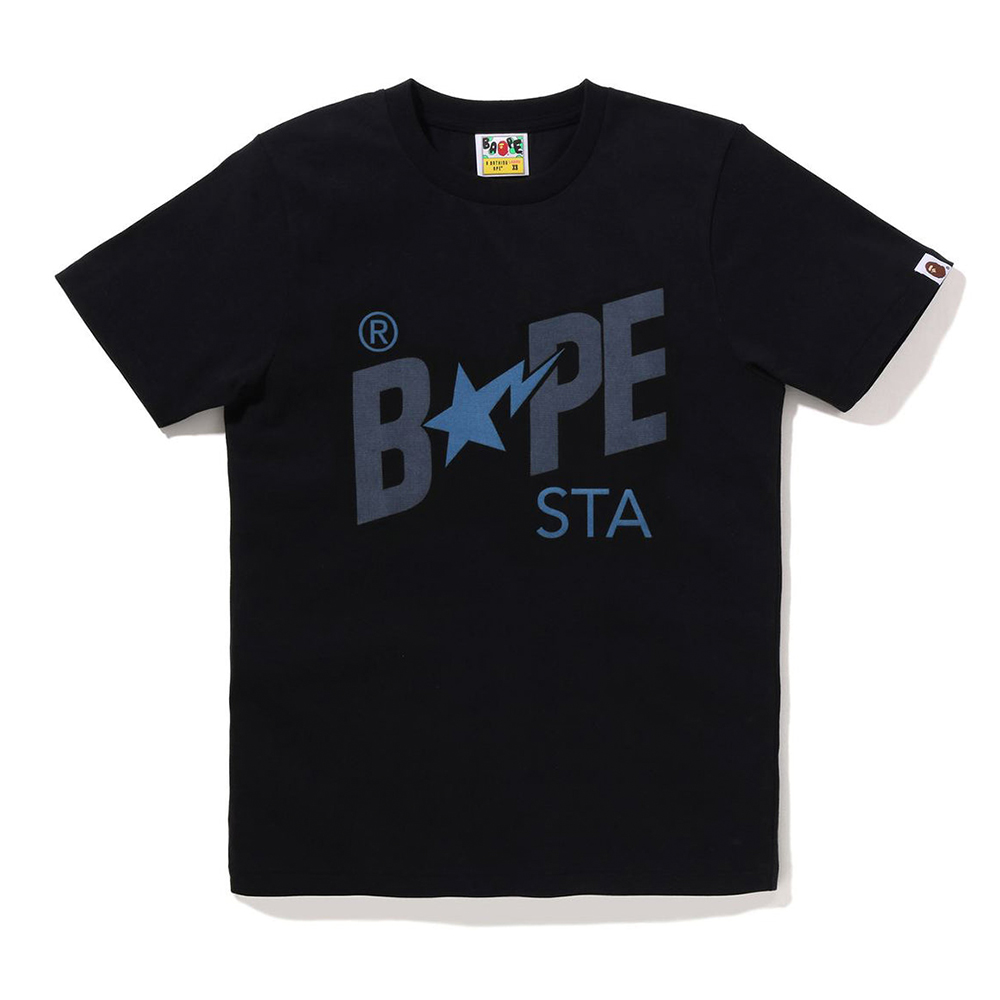 베이프 우먼즈 반팔티 DENIM STA LOGO TEE 1L80-210-070 - 상세 이미지 2