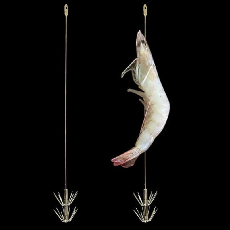 백야 갑오징어 문어 쭈꾸미 생미끼바늘 생미끼채비 4개입 세트 - 상품 이미지