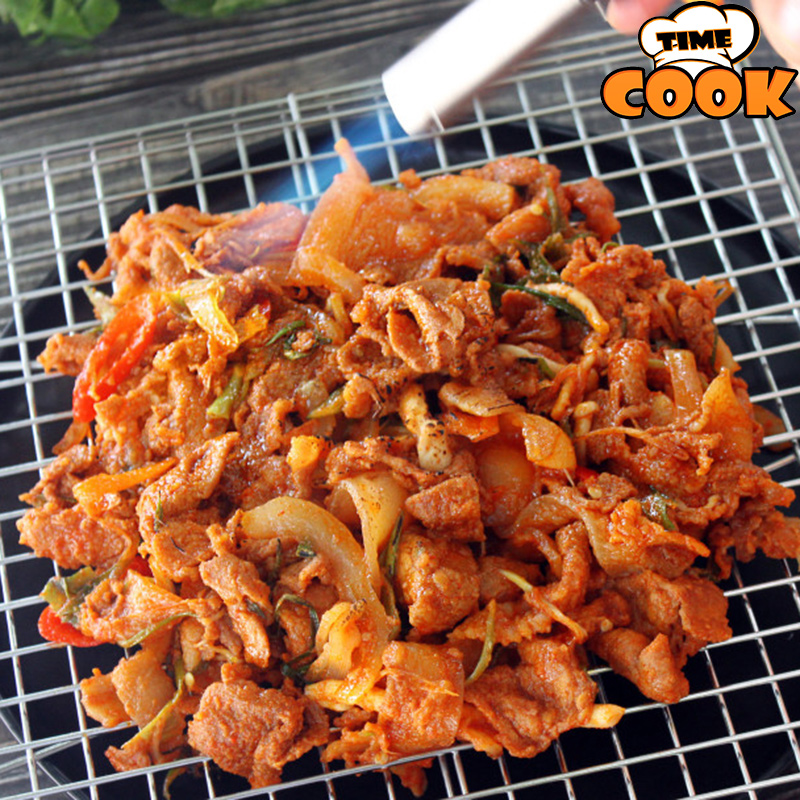 [타임쿡] 제주 돼지 고추장불고기 석쇠 연탄 불고기 1kg - 상품 이미지