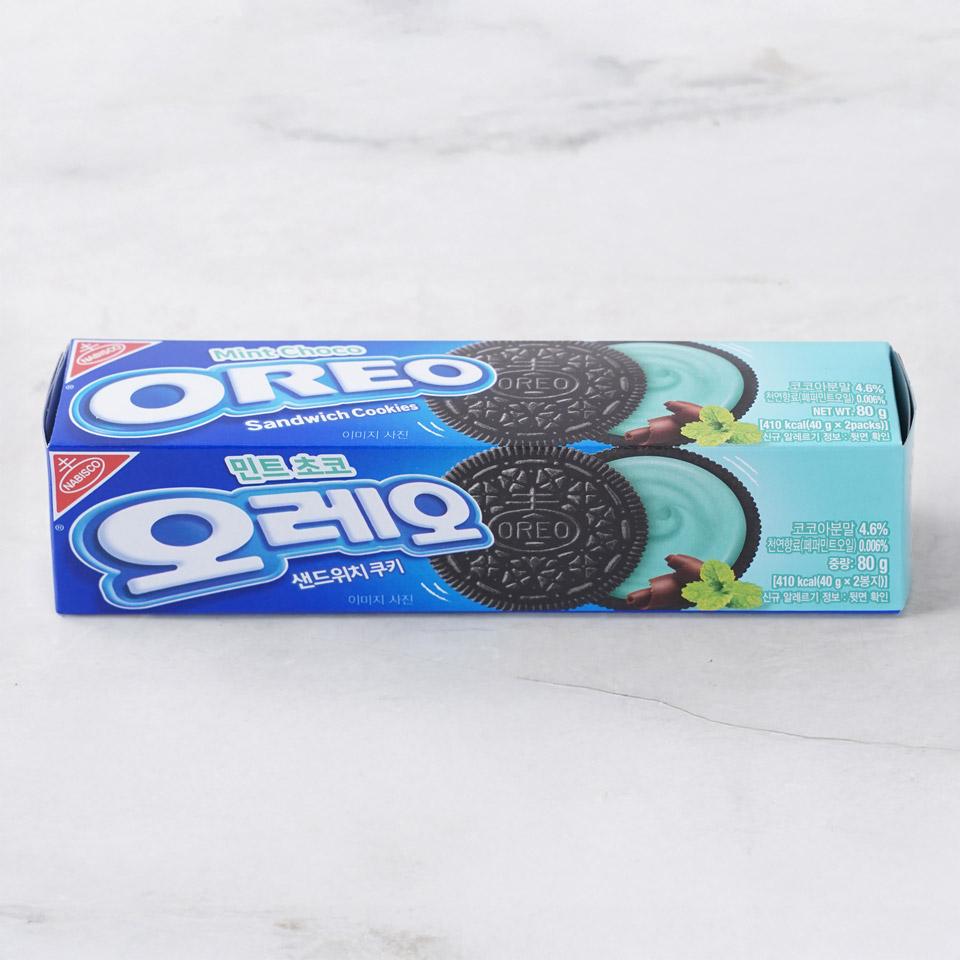 메가마트 동서 오레오 민트초코 80g - 메인 이미지