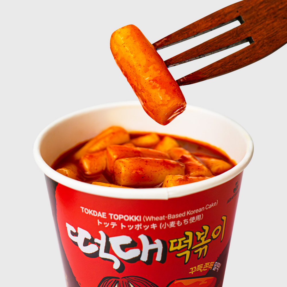 떡대 컵떡볶이 1박스 (130g x 6개입) 밀떡 실온보관 컵볶이 - 상세 이미지 3