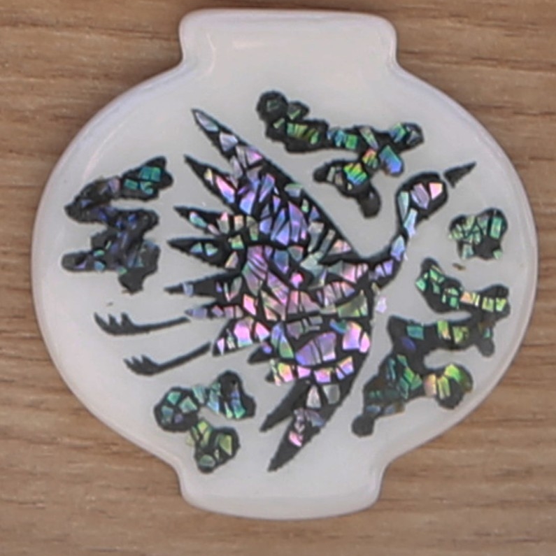 달항아리 액자 다복 집들이 개업선물 복들어오는 미니 운학무늬 수제 도자기 자개 매주 주병