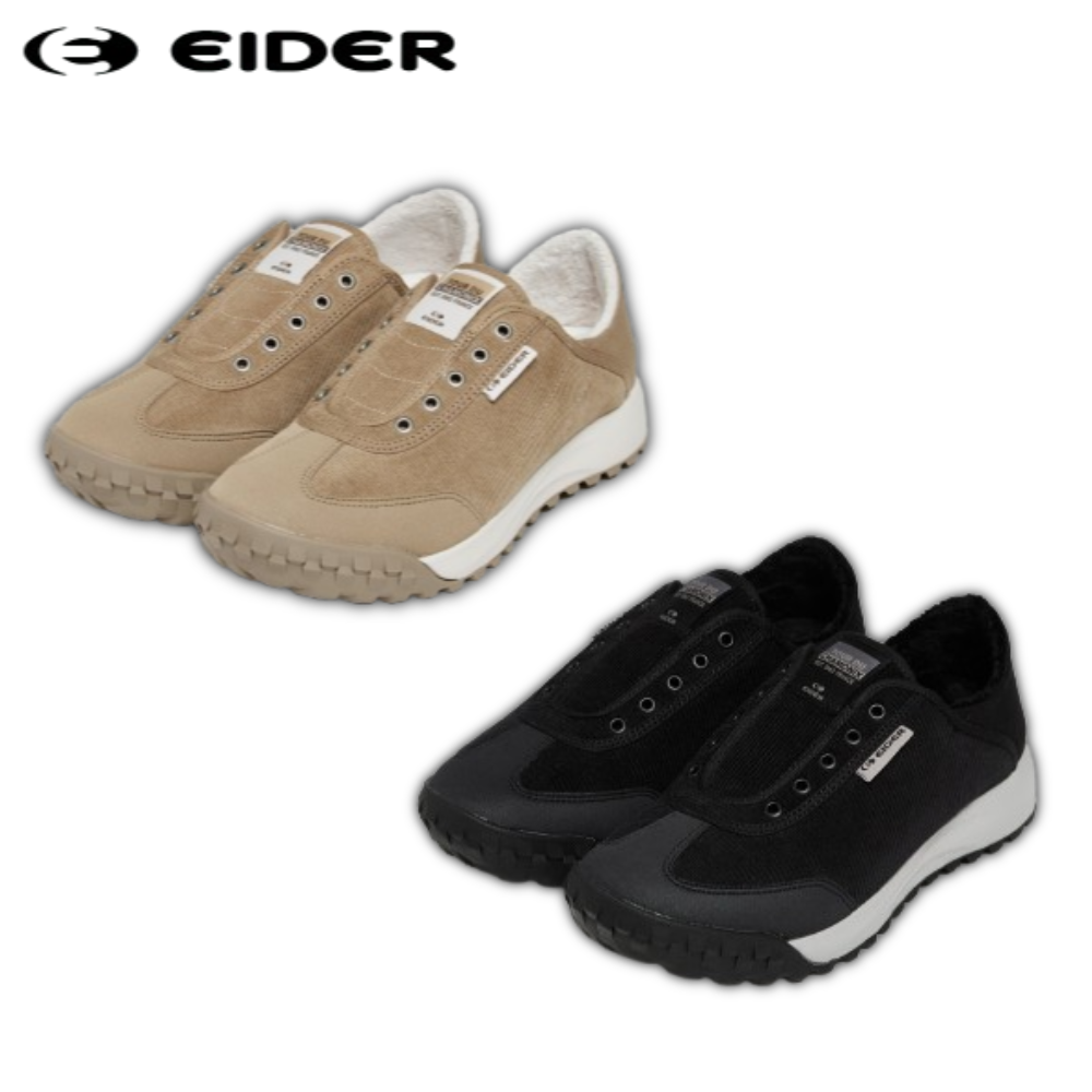 아이더 코듀로이 슬립온 남성 여성 뽀글이 털신 겨울 단화