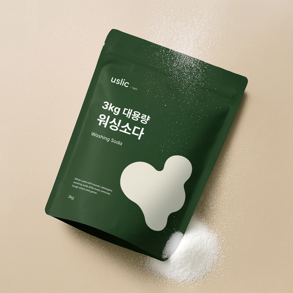 어슬릭 워싱소다 탄산소다 탄산나트륨 강알칼리세제 염기성 3kg, 1개 - 상세 이미지 3