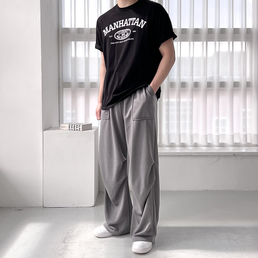 1+1 파라슈트팬츠 벌룬팬츠 스웻팬츠 남자통바지 - 상세 이미지 5