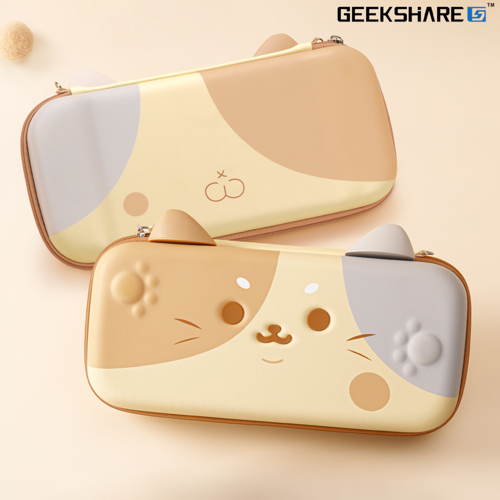 닌텐도 스위치2 파우치 케이스 긱쉐어 치즈냥