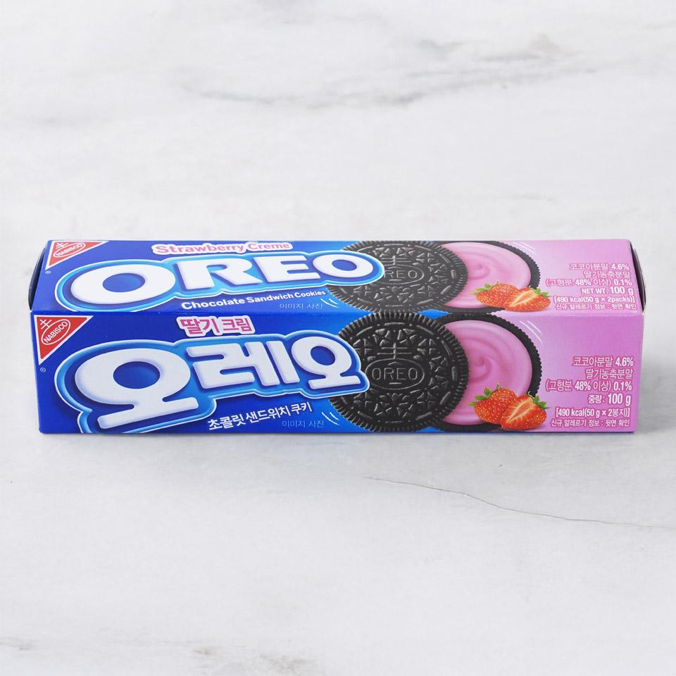 메가마트 동서 오레오 딸기크림 100g - 메인 이미지