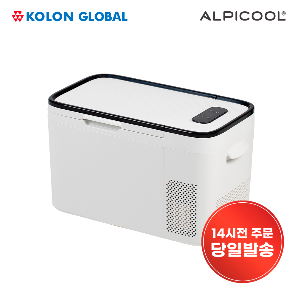 [9월 특가] 알피쿨 AK25 화이트에디션 차량용냉장고 캠핑냉장고 낚시 차박 코오롱수입 정식AS