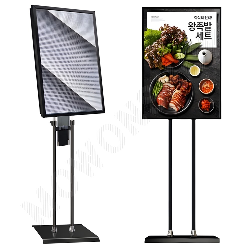 LED POP 게시대 배너대 실외 실외용 배너 거치대 입간판 A2 - 메인 이미지