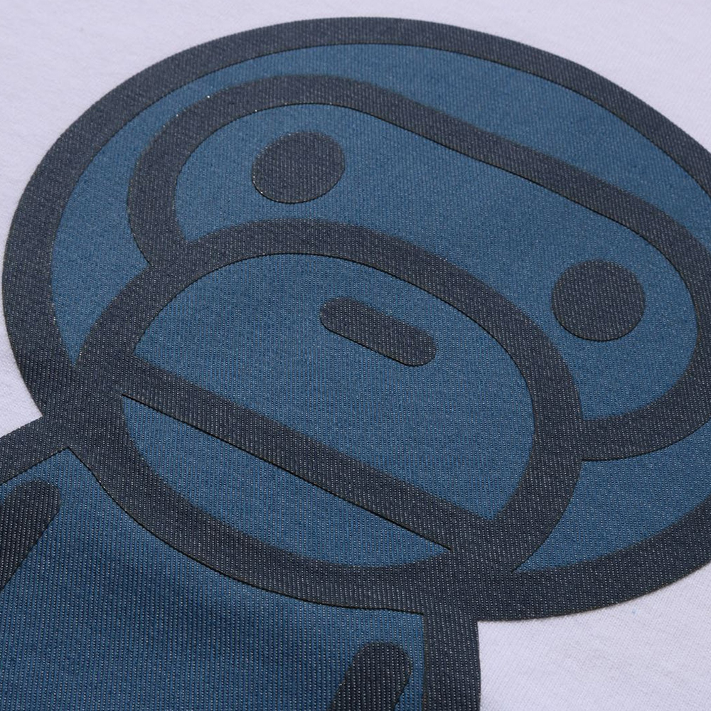 베이프 우먼즈 반팔티 DENIM BABY MILO TEE 2L80-210-026 - 상세 이미지 3