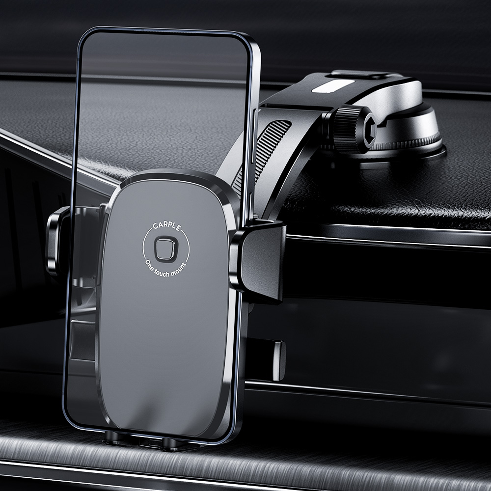 카플 차량용 대쉬보드 스마트 원터치 흡착형 거치대 핸드폰 마운트