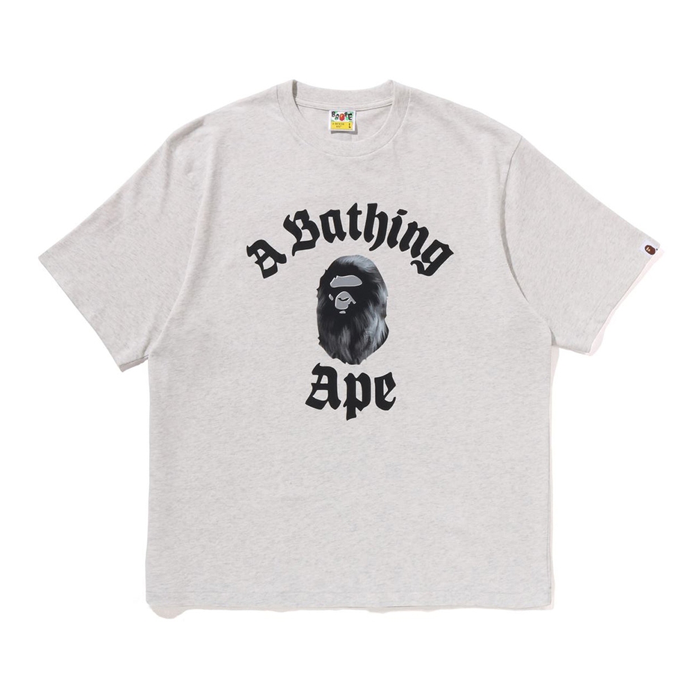베이프 반팔티 COLLEGE RELAXED FIT TEE 2 1L80-110-330 - 상세 이미지 2