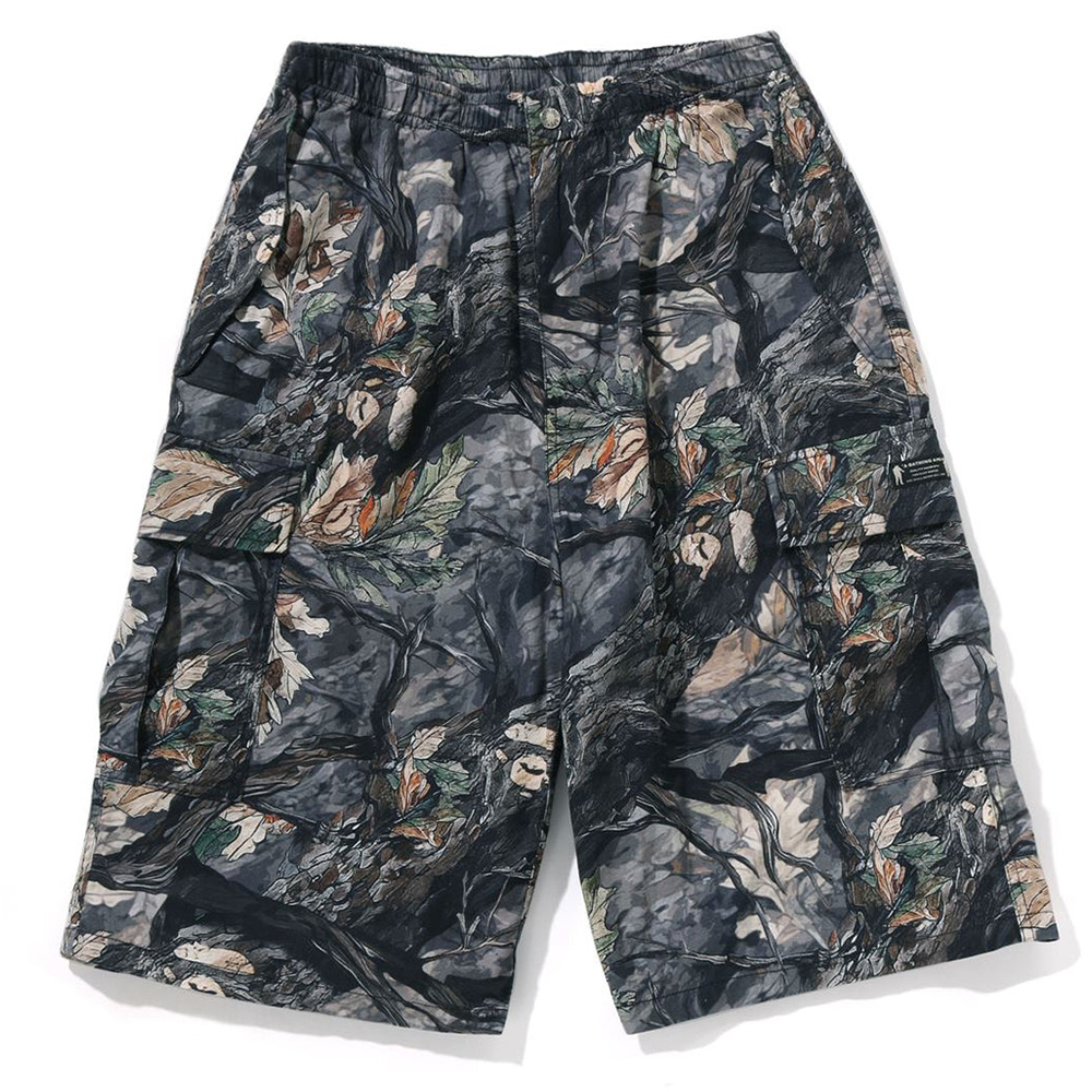 베이프 바지 TREE EDGE CAMO CARGO SHORTS 1L80-153-002 - 상품 이미지