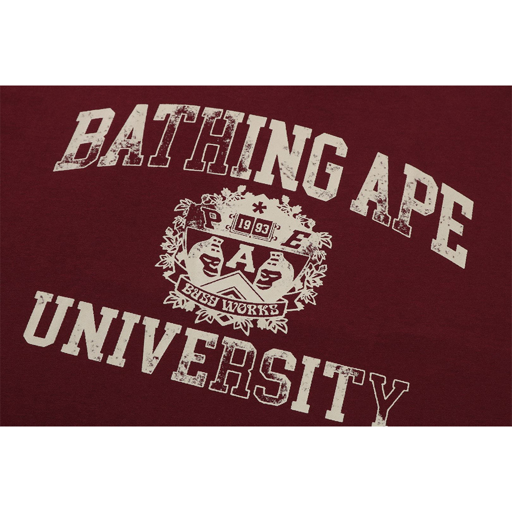 베이프 반팔티 SPRAY PRINT COLLEGE LOGO RELAXED FIT TEE 1L80-110-332 - 상세 이미지 5