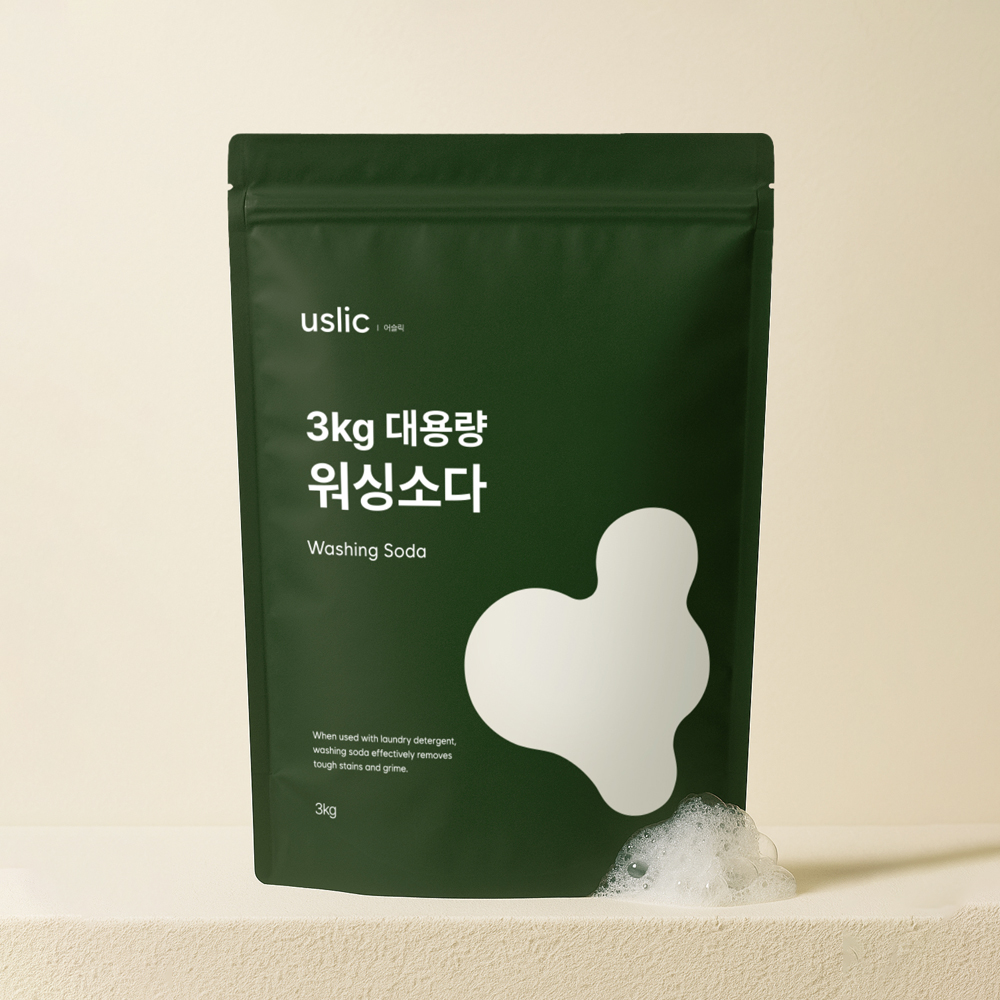 어슬릭 워싱소다 탄산소다 탄산나트륨 강알칼리세제 염기성 3kg, 1개 이미지 6