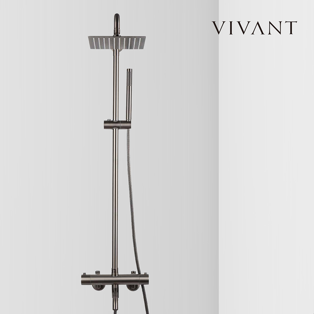해바라기수전 레인샤워기 RA4001 MS메트실버 그레이 높이각도조절 비반트 VIVANT - 상세 이미지 2