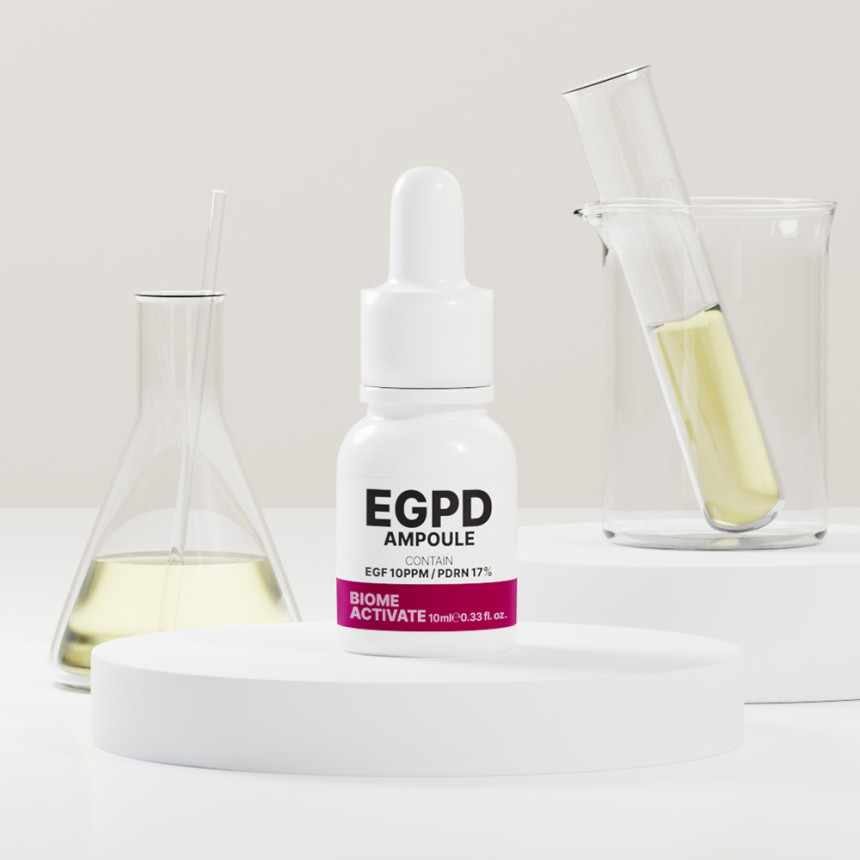 [바액 EGPD 앰플 [10ml 피부요철개선 도자기피부 EGF10ppm(배합한도 최대함량) 순수 PDRN 17%(170,000ppm) 탄력케어 사진 2