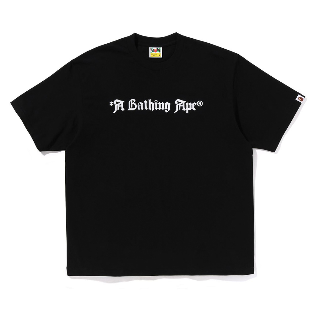 베이프 반팔티 A BATHING APE LOGO RELAXED FIT TEE 1L80-110-325 - 상품 이미지