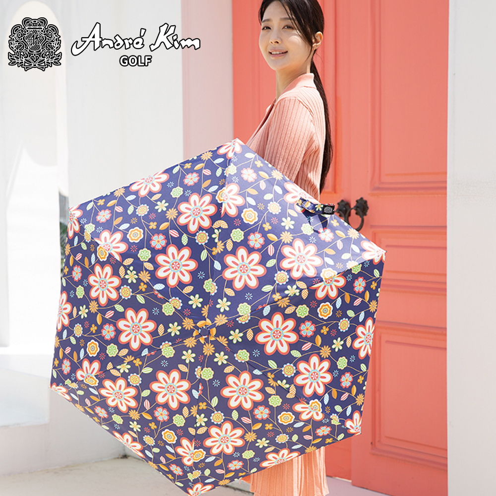앙드레김 Golf 암막 3단 자동 양우산 1+1 세트